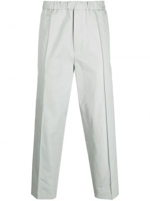 Плисирани прав панталон Jil Sander сиво