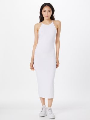 Džinsinė suknelė Calvin Klein balta