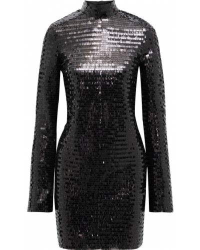 Černé tylové mini šaty Helmut Lang