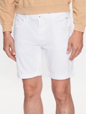 Shorts en jean slim Blend blanc