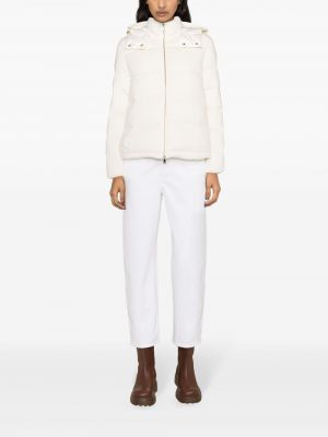 Dūnu jaka ar spalvām Moncler balts