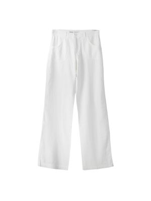 Панталон Bershka бяло