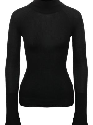 Кашемировый шелковый пуловер Sasuphi черный