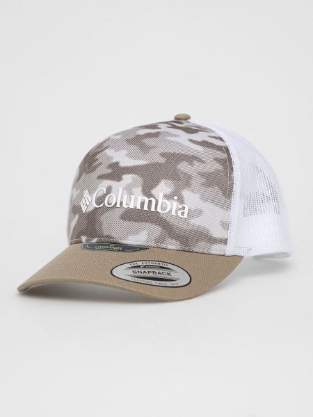 Čepice s potiskem Columbia zelený