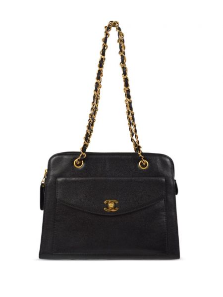 Usnjena torbica za čez ramo Chanel Pre-owned