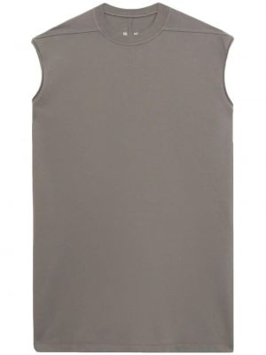 Bavlněná košile Rick Owens šedá