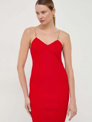Sukienka mini dopasowana Michael Michael Kors czerwona