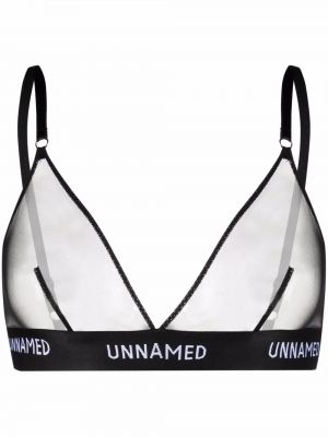 Reggiseno trasparente Zhilyova nero