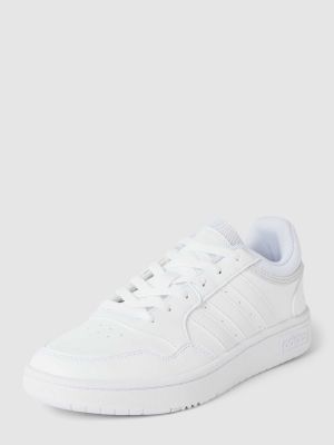 Trampki w jednolitym kolorze Adidas białe