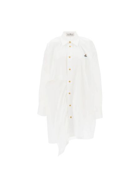 Sukienka koszulowa Vivienne Westwood biała