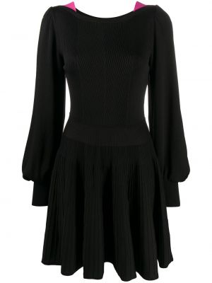 Mini vestido de punto Msgm negro