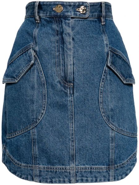 Jeansrock Acler blau