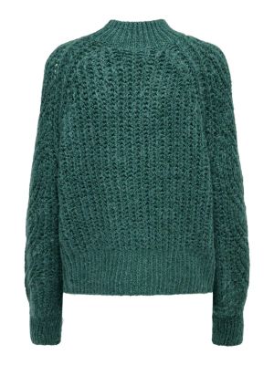 Пуловер Only зелено