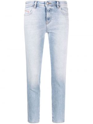 Skinny fit-jeans Diesel blå