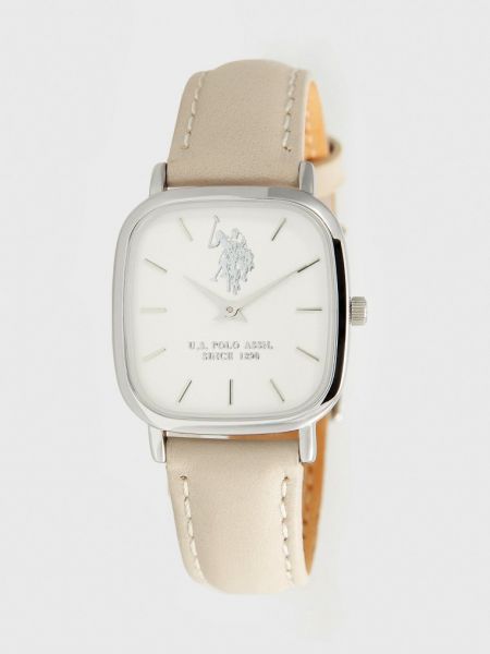 Zegarek U.s Polo Assn. beżowy