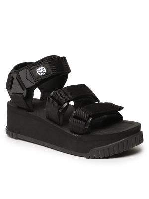 Sandales à plateforme à plateforme Shaka noir