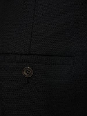 Плисирани панталон Toteme черно
