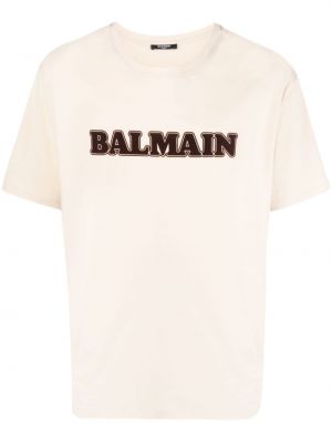Koszula Balmain beżowa