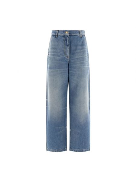 Distressed bootcut jeans Palm Angels blau