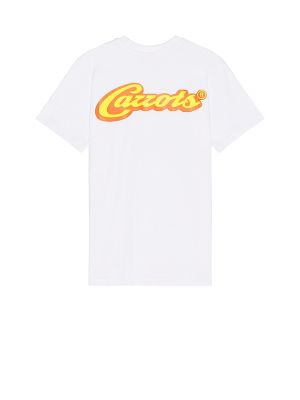 T-shirt Carrots bianco
