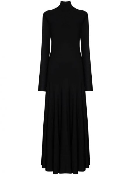 Βραδινό φόρεμα Bottega Veneta μαύρο