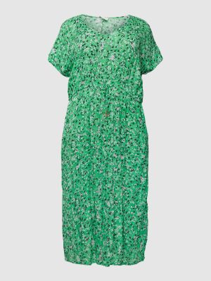 Sukienka na ramiączkach Kaffe Curve zielony