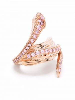 Krystaller ring Dsquared2 rosa