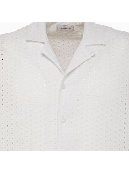 Camisa de encaje Tagliatore blanco