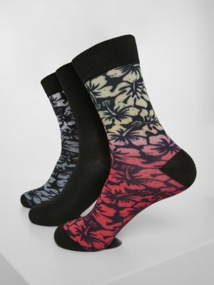 Čarape s cvjetnim printom Urban Classics Accessoires