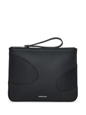 Leder clutch Ferragamo