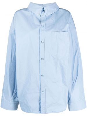 Camicia oversize Balenciaga blu