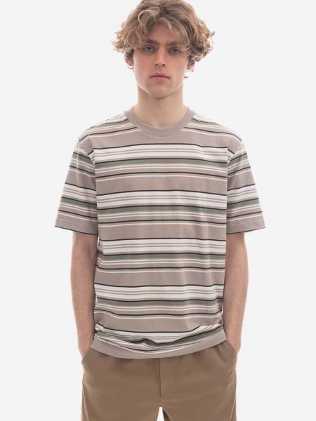 Tricou din bumbac Norse Projects bej