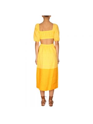 Sukienka Staud żółta