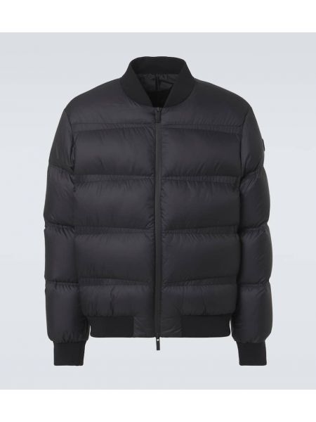 Vattert jakke Moncler svart