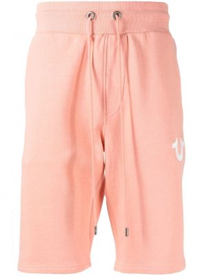 Brodert bermudashorts True Religion rosa