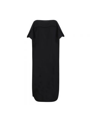 Mini vestido sin mangas asimétrico Mm6 Maison Margiela negro