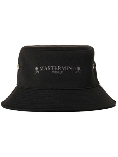 Cepure ar apdruku Mastermind World melns