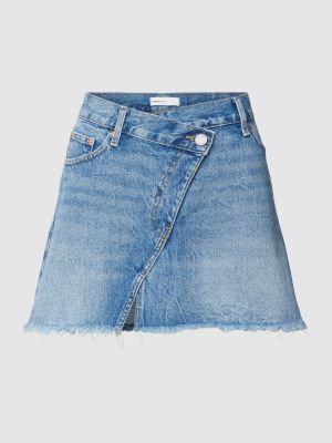 Spódnica jeansowa Gina Tricot niebieska