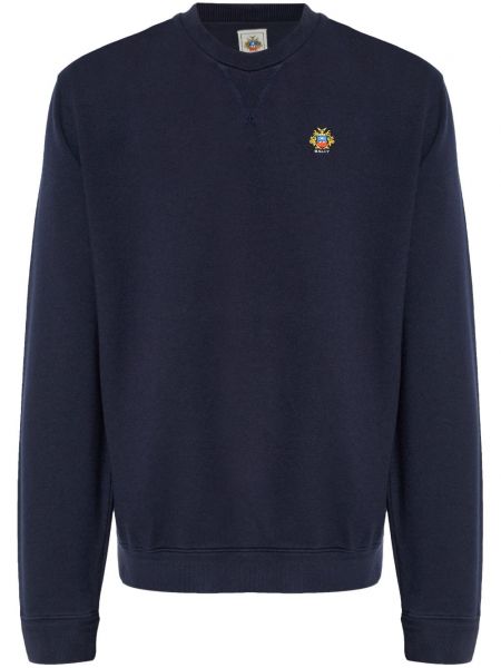 Broderet sweatshirt Bally blå