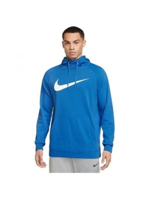 Mikina s kapucňou Nike modrá