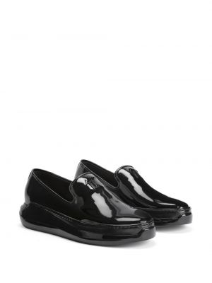 Kožené loafers Giuseppe Zanotti černé