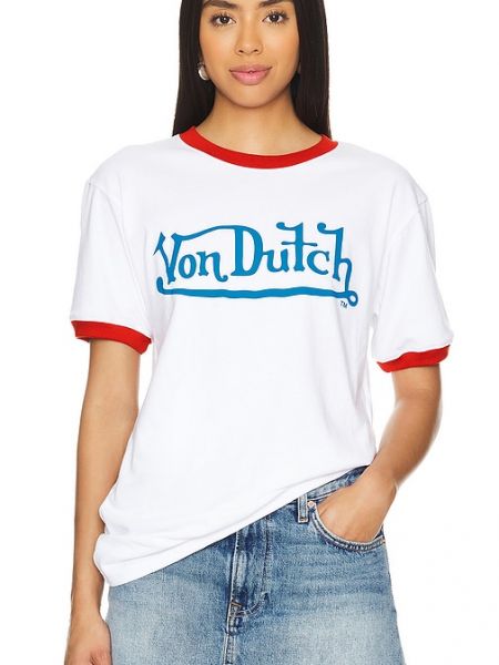 Camiseta Von Dutch blanco
