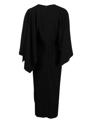 Drapované večerní šaty Rodebjer černé