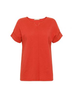 Strick t-shirt Mansted rot