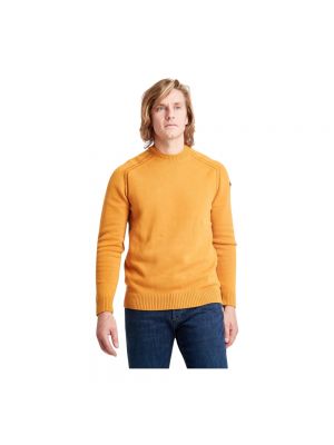 Sweter bawełniany Rrd pomarańczowy