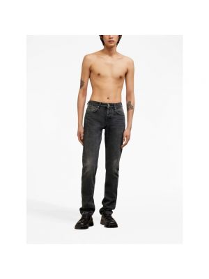 Straight jeans Ami Paris schwarz