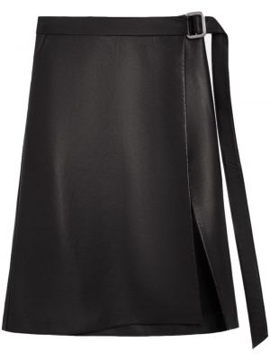 Midi sukně Ami Paris černé