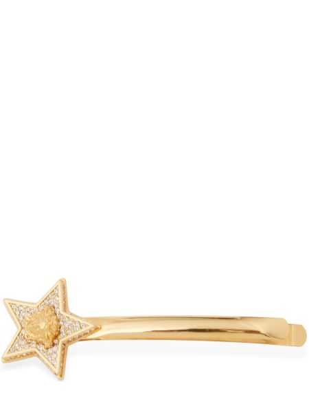 Stern armbanduhr mit kristallen Versace gold