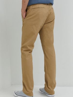 Jednobarevné kalhoty Tom Tailor béžové
