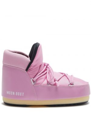 Полуотворени обувки Moon Boot розово